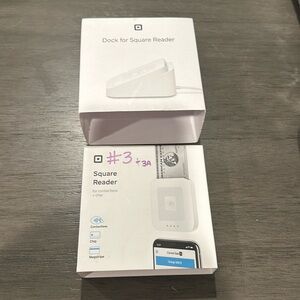 Square Reader for contactless +chip and dock for square Reader
